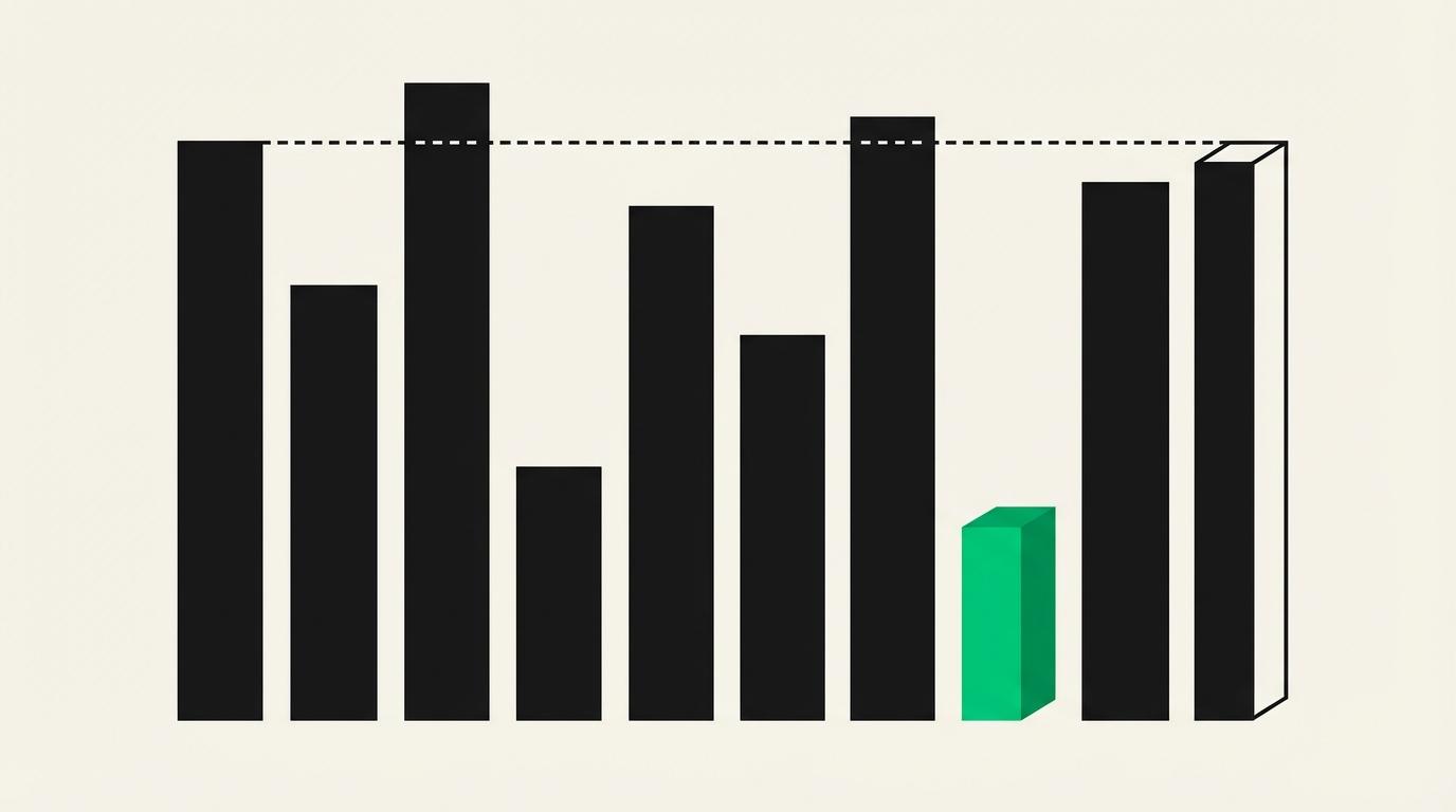 Illustrative bar chart representing different election pricing models; bars are not labeled or to scale