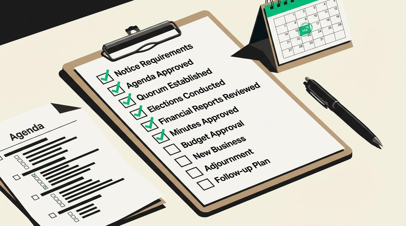A clipboard checklist for taking your community from paper to its first hybrid online election.