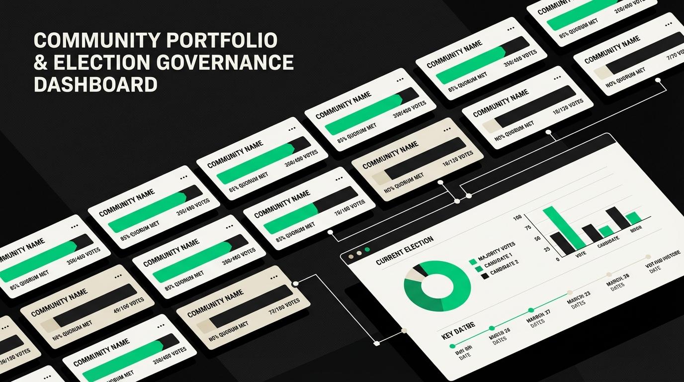 Property management election dashboard