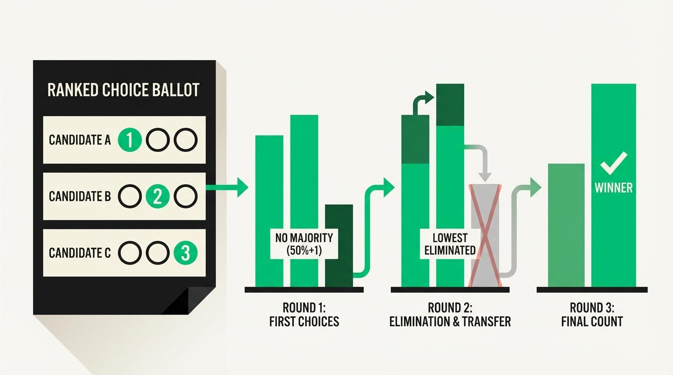 A shareholder concentrating multiple votes onto one board candidate, illustrating cumulative voting